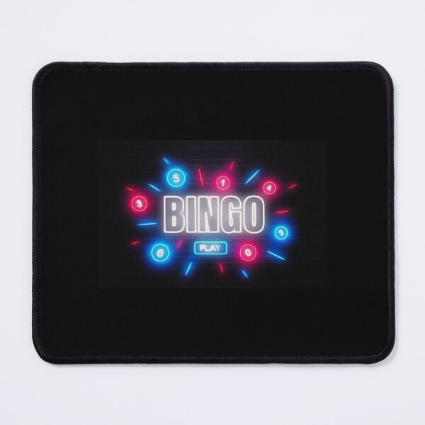 Item preview, Best Play Bingo Wallpaper in Neon Colors designed and sold by Nubaex.