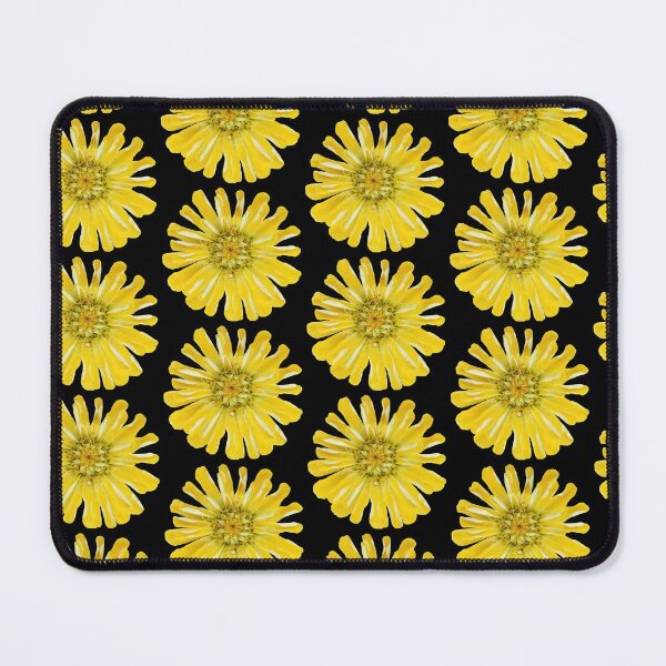 Item preview, Field Guide to Zinnias, No. 8, Canary Yellow Zinnia Flower designed and sold by Kristi Duggins.