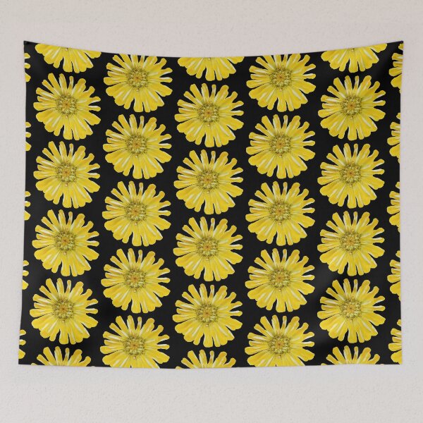 Item preview, Field Guide to Zinnias, No. 8, Canary Yellow Zinnia Flower designed and sold by Kristi Duggins.