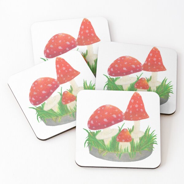 Item preview, Nature, mushroom, boletus, colored pencils, drawing, bebicervin designed and sold by BebiCervin.