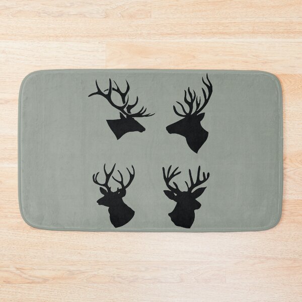 Item preview, Deer Antler Silhouette Deer Head Bundle Pack for Deer Hunters designed and sold by Sheepherder120.