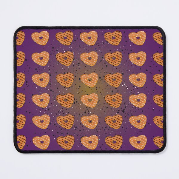 Item preview, Orange valentine donut pattern designed and sold by Donutlovers.
