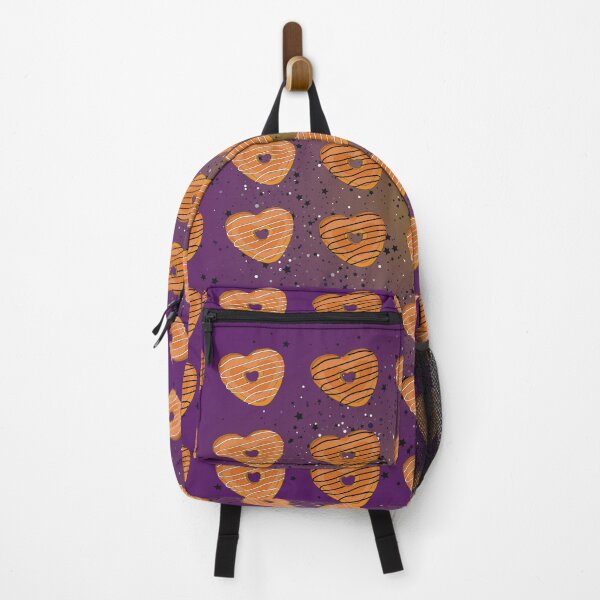 Item preview, Orange valentine donut pattern designed and sold by Donutlovers.