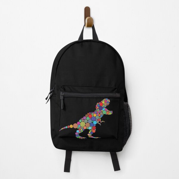 Item preview, T-Rex dinosaur made of colour dots designed and sold by StencilMyst ..