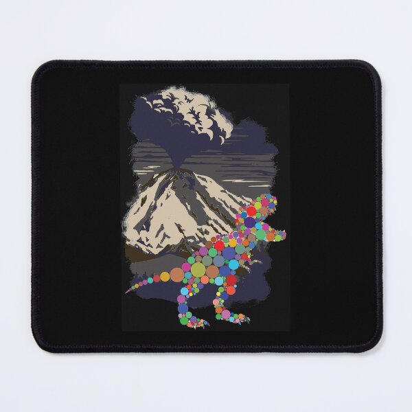 Item preview, T-Rex dinosaur made of colour dots designed and sold by StencilMyst ..
