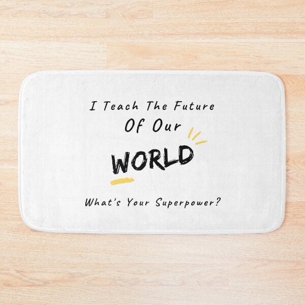 Item preview, Teach The Future Of Our World designed and sold by Ava Rozalinda.