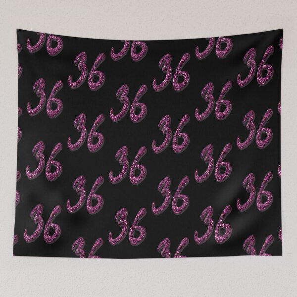Item preview, 36th birthday anniversary - purple numbers designed and sold by GlamourChick.
