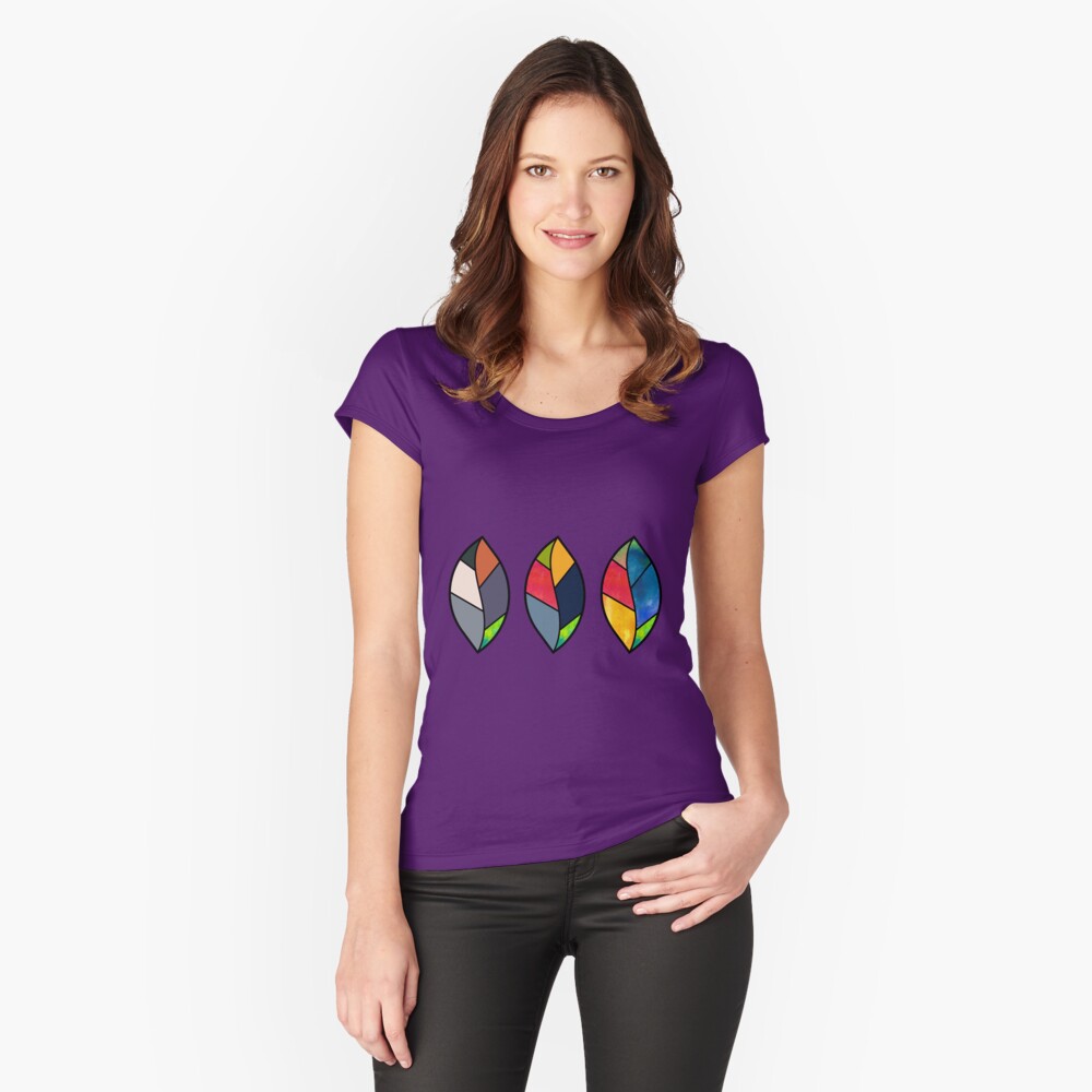 Item preview, Fitted Scoop T-Shirt designed and sold by madday.