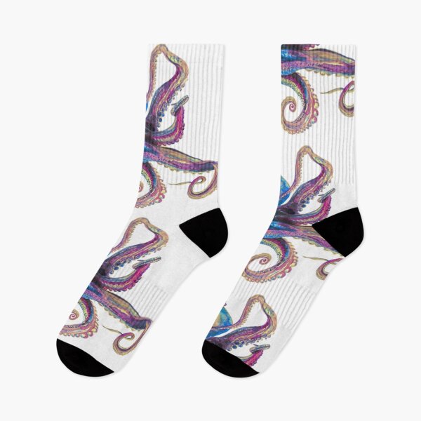 Item preview, Octopus swimming to the left designed and sold by Rush Whitacre.