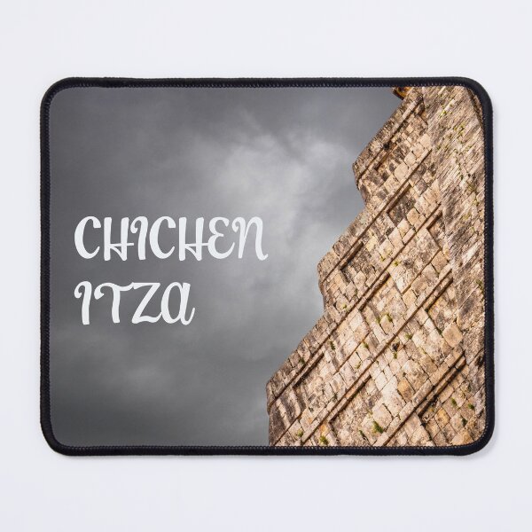 Item preview, Chichen Itza pyramind at an abstract angle designed and sold by craig777red.
