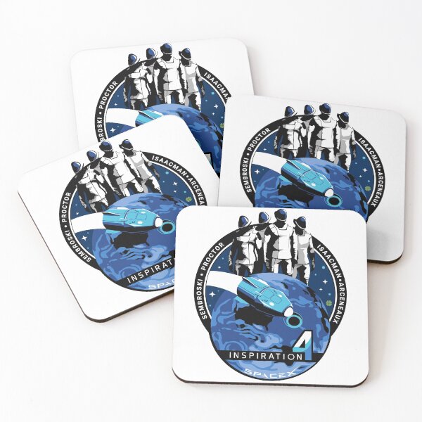 Item preview, SpaceX - Crew Dragon Inspiration4 designed and sold by -Stack-.