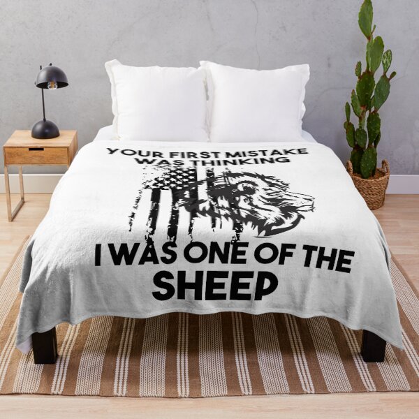 Item preview, Your First Mistake Was Thinking I Was One Of The Sheep designed and sold by Heddar Badreddine.