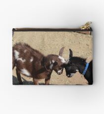 Goat's Butting Heads Studio Pouch