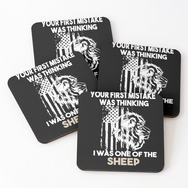 Item preview, Copy of Your First Mistake Was Thinking I Was One Of The Sheep designed and sold by Heddar Badreddine.