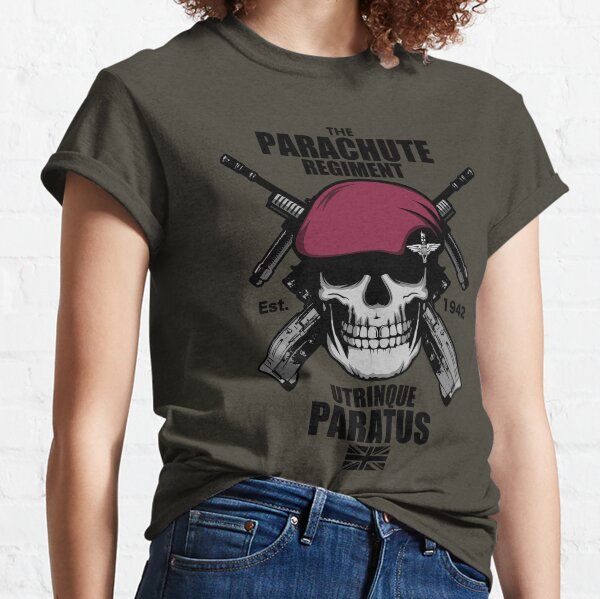 BRITISH ARMY HEAVENLY ANGELS T-SHIRT MENS S-2XL PARACHUTE REGT AIRBORNE PARAS 