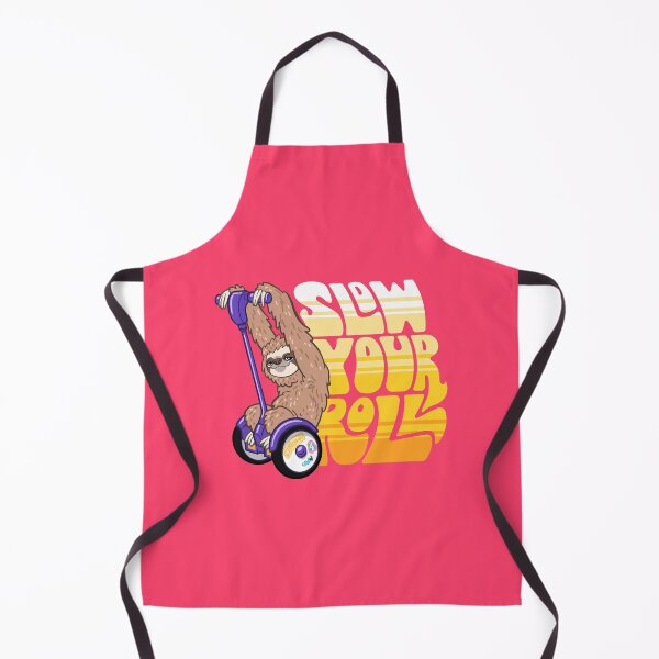 Item preview, Slow Your Roll ~ Sloth on a Hoverboard Scooter designed and sold by ctkrstudio.