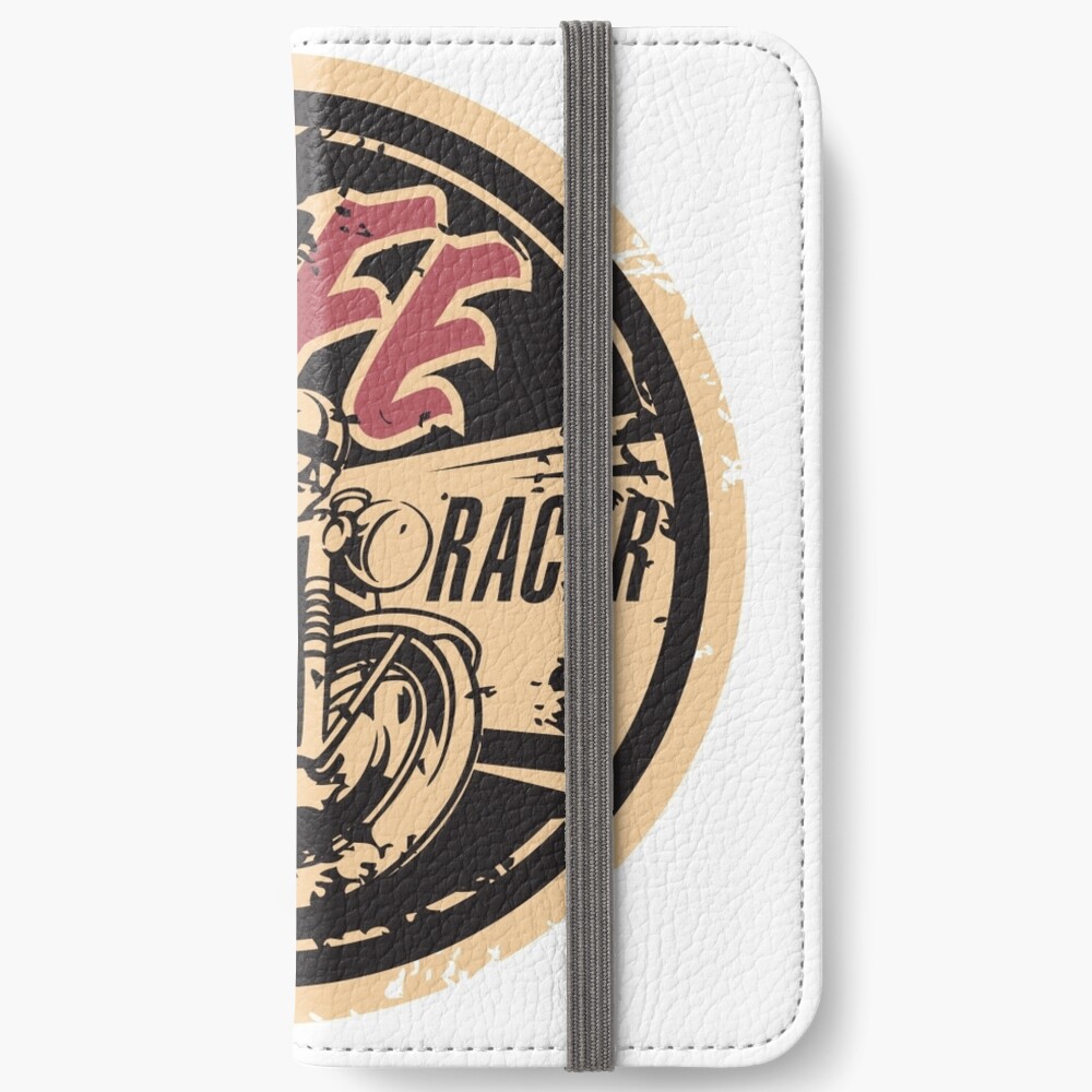 The Official Cafe Racer TV Logo iPhone Wallet