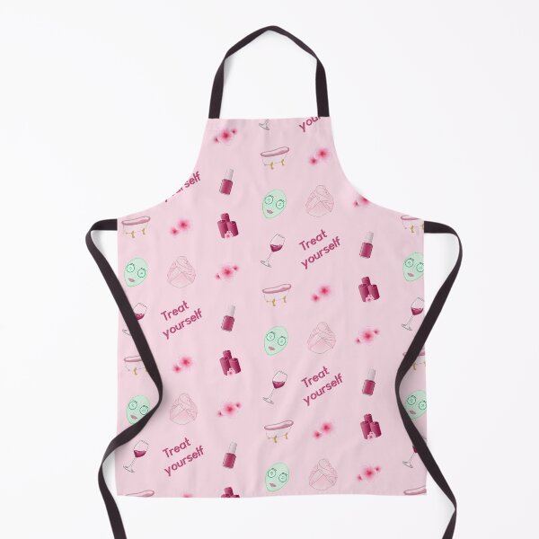Item preview, Treat yourself pattern in pink hibiscus hair towel bath facemask nail polish scented candles red wine  designed and sold by Lemonshaaark.