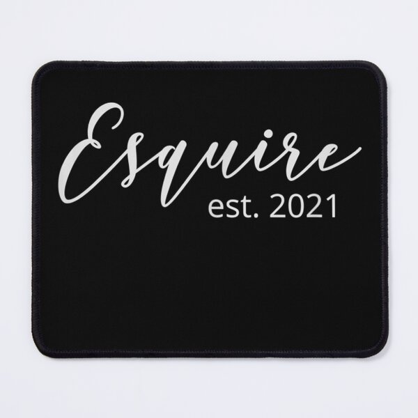 Item preview, Lawchool Graduation For Him Her Esquire 2021 Lawyer designed and sold by MiloszshiZse.