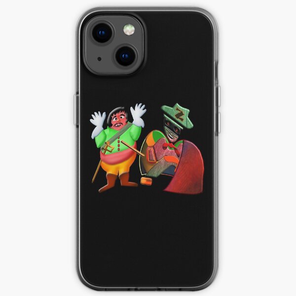 THE LEGEND OF ZORRO IN HIS NEW ADVENTURES FOR KIDS - ZORRO VS SERGEANT GARCIA - HALLOWEEN PARTY - CHRISTMAS PARTY - SUPER FUN GIFT FOR THE HOLIDAYS5. iPhone Soft Case