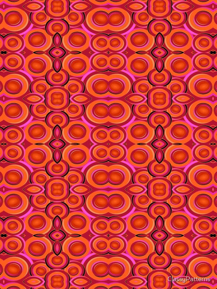 Thumbnail 5 of 5, iPhone Case, Modern Geometric Patterns Using Circles Design 2 designed and sold by ClassyPatterns.