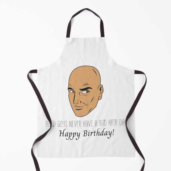 Item preview, Bald Guy Birthday Funny Greeting Card designed and sold by Water Flick.
