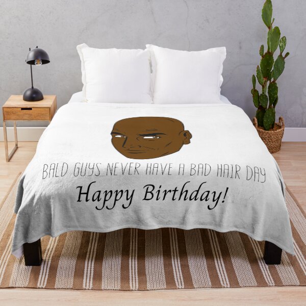 Item preview, Bald Guy Birthday Funny Greeting Card designed and sold by Water Flick.