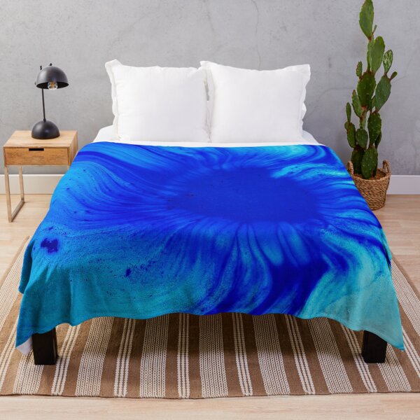 Item preview, Teal Blue Abstract Painting designed and sold by uranus-art.