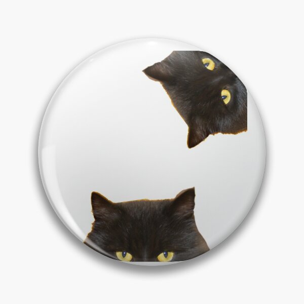 Item preview, Black Cat Peeking, You Asleep Yet?  designed and sold by DiensDesign.