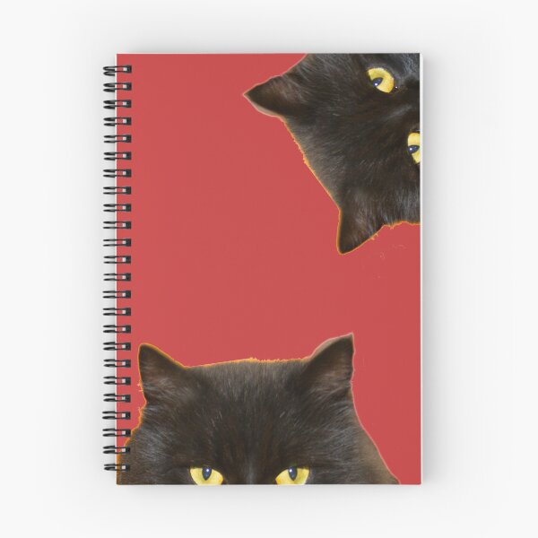 Item preview, Black Cat Peeking, You Asleep Yet?  designed and sold by DiensDesign.