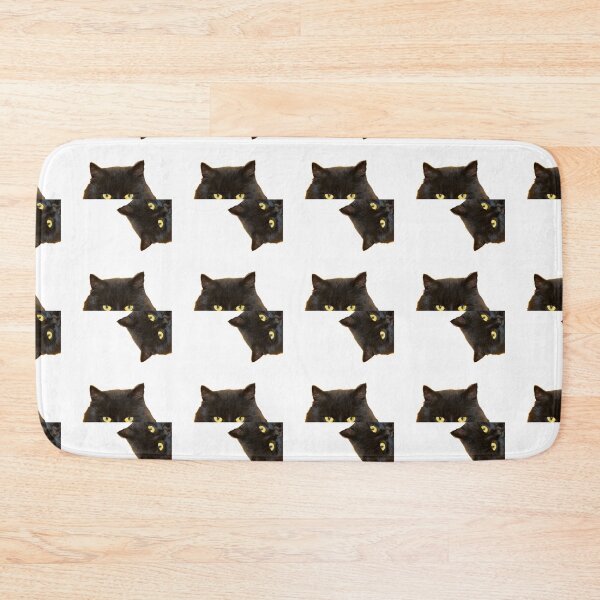 Item preview, Black Cat Peeking, You Asleep Yet?  designed and sold by DiensDesign.