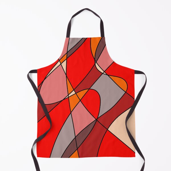 Item preview, "Just shades of red" Minimalist Aesthetic Geometric Abstract designed and sold by Woaffi.