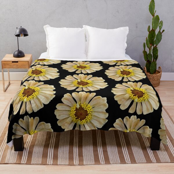 Item preview, Field Guide to Zinnias, No. 11, Antique Cream Zinnia Flower designed and sold by Kristi Duggins.