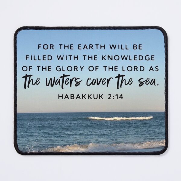 Item preview, Habakkuk 2:14 designed and sold by LCRobertsonArt.
