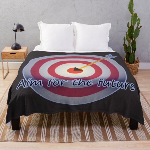 Item preview, Aim For The Future inspiring quote designed and sold by Moxn01.