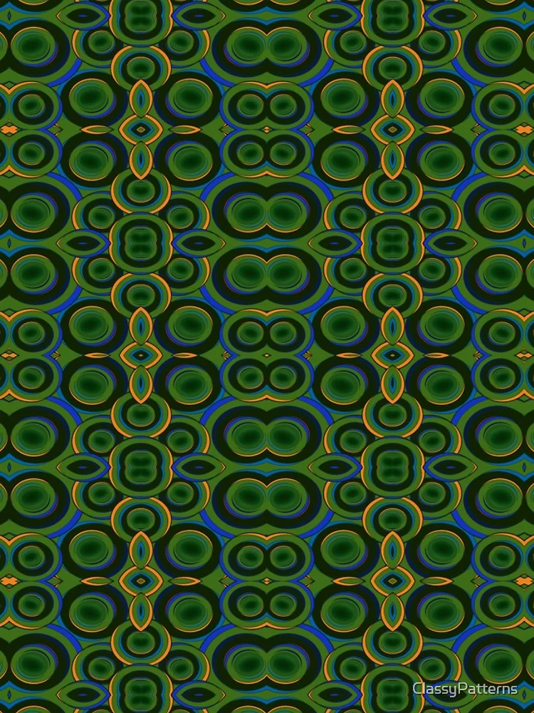 Thumbnail 5 of 5, iPhone Case, Modern Geometric Patterns Using Circles Design 3 designed and sold by ClassyPatterns.