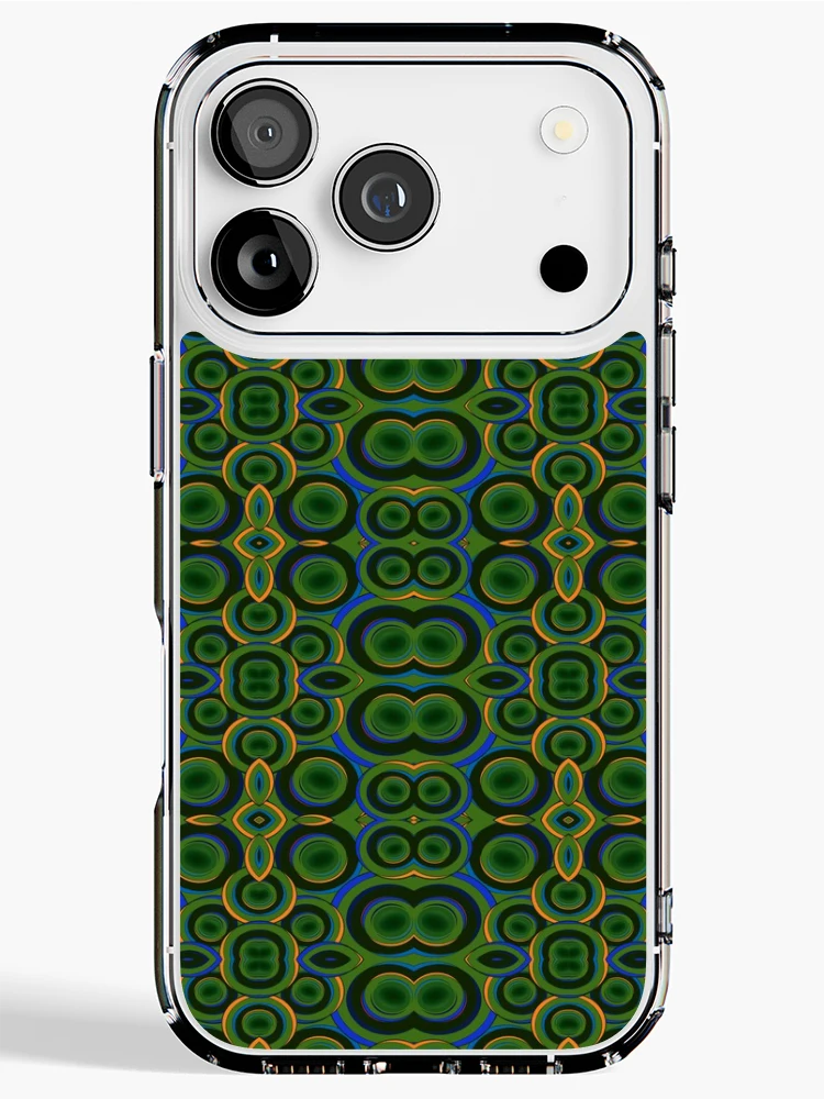 Thumbnail 1 of 5, iPhone Case, Modern Geometric Patterns Using Circles Design 3 designed and sold by ClassyPatterns.