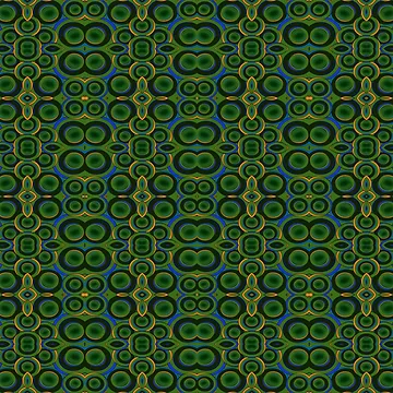 Artwork thumbnail, Modern Geometric Patterns Using Circles Design 3 by ClassyPatterns