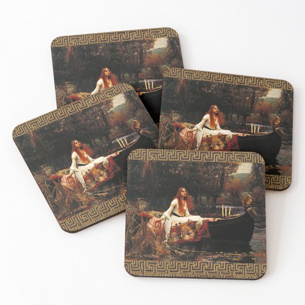 Item preview, LADY OF THE SHALOTT  by John William Waterhouse designed and sold by BulganLumini.