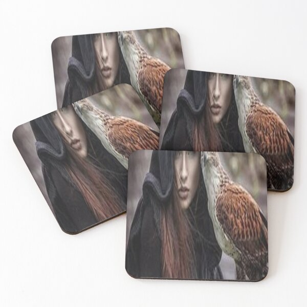 Item preview, Fantasy Animals - Jungle girl with a trained eagle designed and sold by GoodsNice.