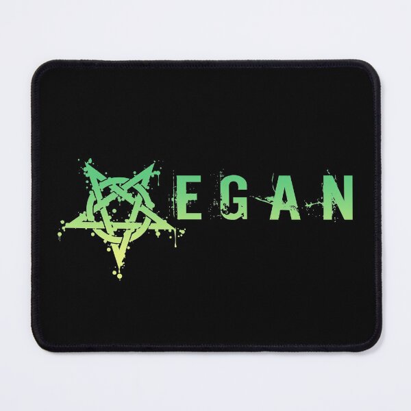 Item preview, Vegan Pentagram Green Yellow designed and sold by AlasAHintStudio.