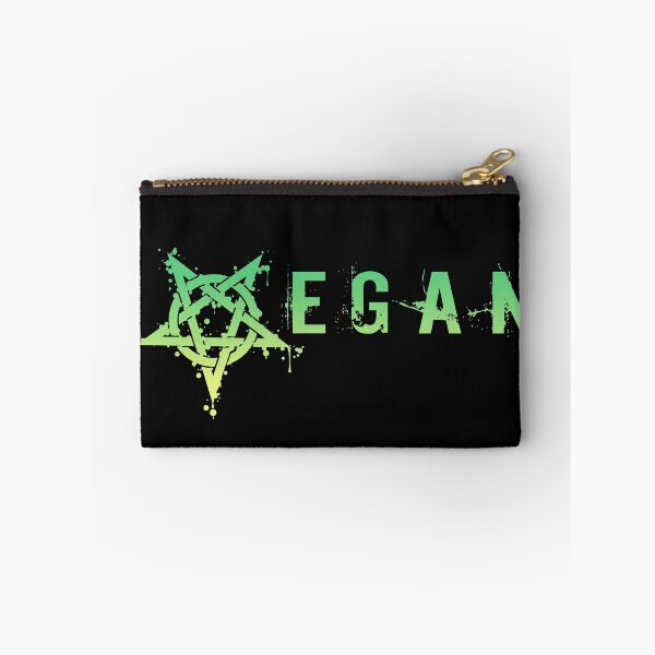 Item preview, Vegan Pentagram Green Yellow  designed and sold by AlasAHintStudio.