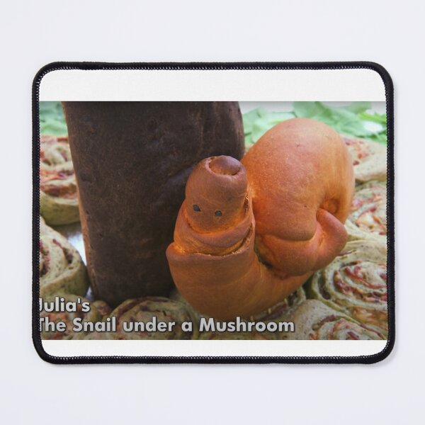 Item preview, Funny Snail bread from the Great British baking show designed and sold by TheBritishShop.