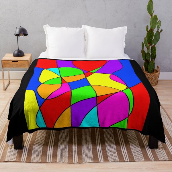 Item preview, "Just all colors" Minimalist Aesthetic Geometric Abstract designed and sold by Woaffi.
