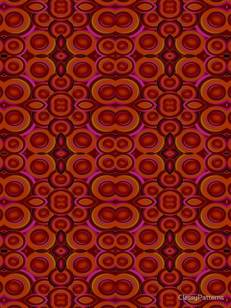 Thumbnail 4 of 4, iPhone Case, Modern Geometric Patterns Using Circles Design 4 designed and sold by ClassyPatterns.