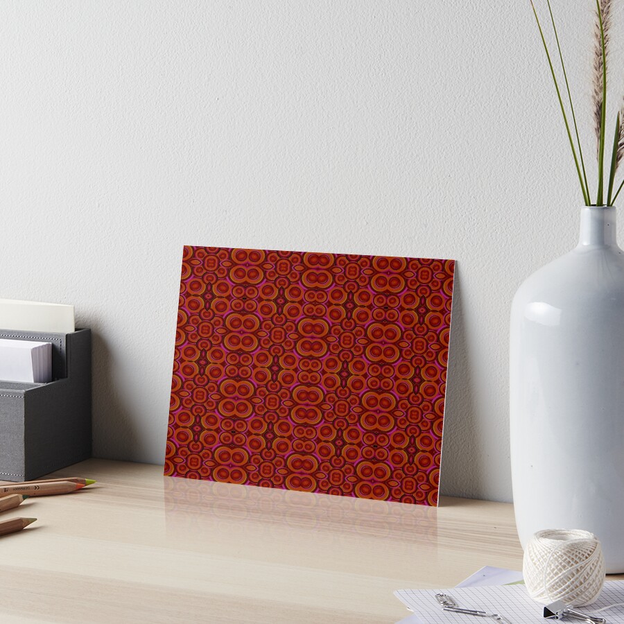 Item preview, Art Board Print designed and sold by ClassyPatterns.