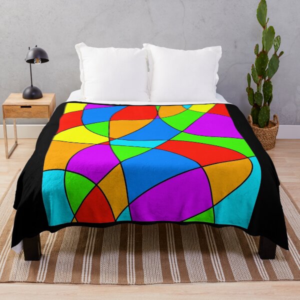 Item preview, "Sólo todos los colores" Minimalista Estética Geométrica Abstracta designed and sold by Woaffi.