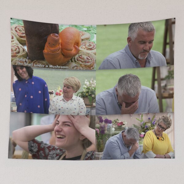 Item preview, Funny Snail bread sequence from the great british baking show designed and sold by TheBritishShop.