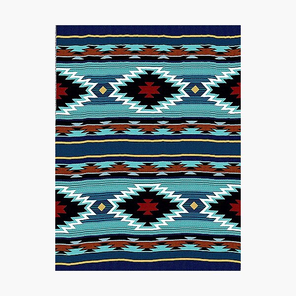 "Navajo blanket, Southwestern Art Design, Native American blanket