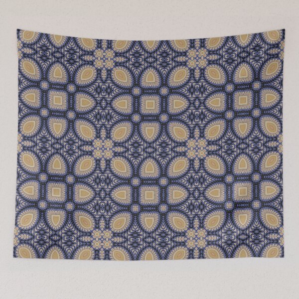 Aperçu de l'œuvre Timbre Abstrait Carrelage Motif Artiste Jenny Meehan jennyjimjams créée et vendue par Jenny Meehan Art Prints and Patterns  .